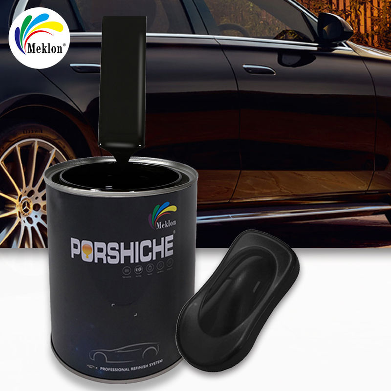 Peinture de finition de voiture de couleur vive à haute teneur en solides 1K couche de base couleur peinture automatique