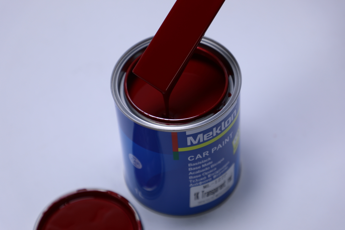 Peinture rouge transparente ultra-durable et résistante aux rayures, à la protection UV et rentable pour le raffinage et la personnalisation automobile