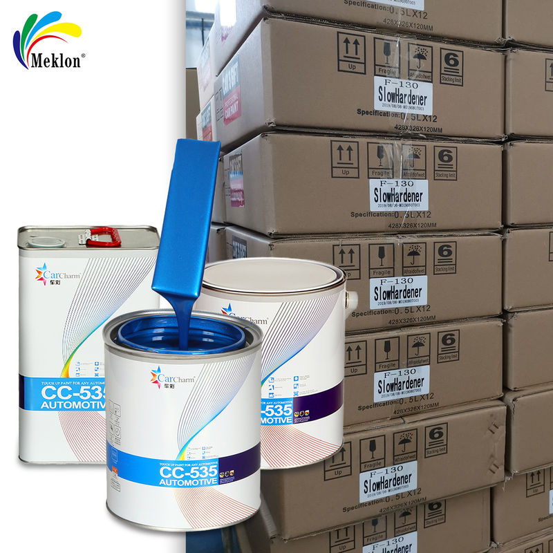 Audi LX7W Peinture automobile argentée brillante Couleur de finition durable et facile à entretenir