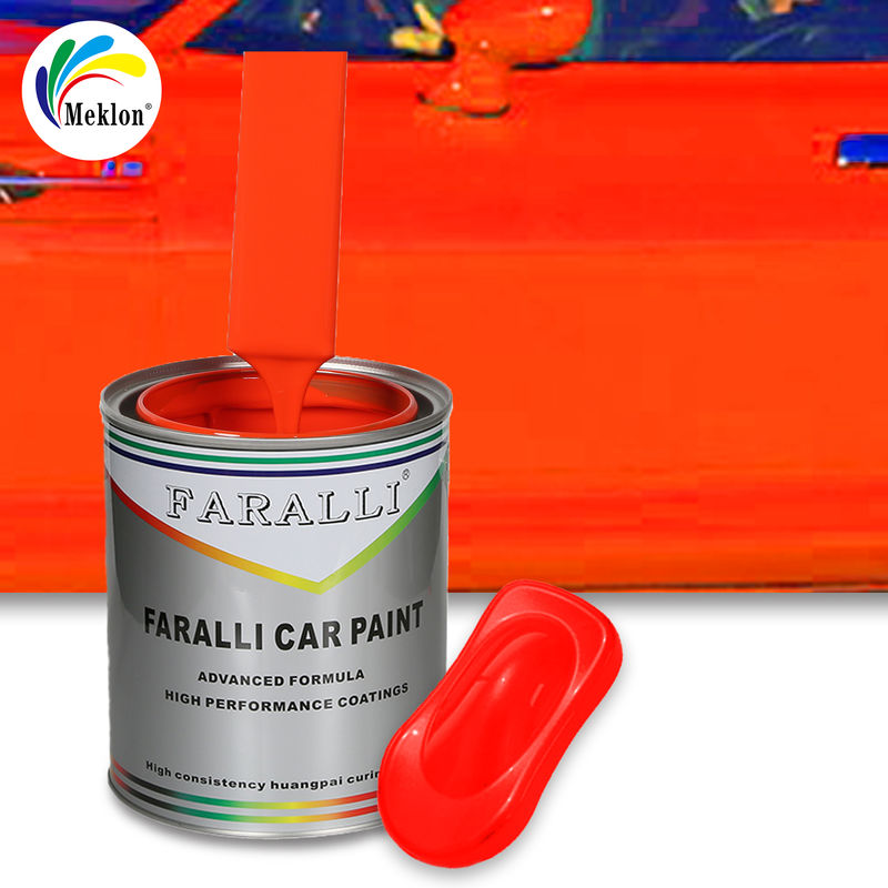Vente chaude et rentable Peinture orange brillante pour la peinture automobile