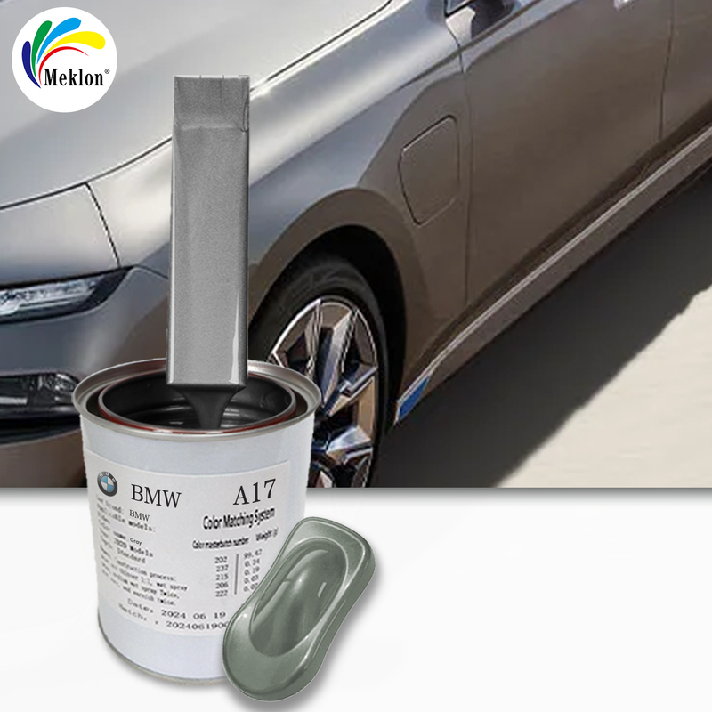 Peinture en aérosol pour voiture gris métal résistante à l'usure, avec une haute performance correspondant à la couleur d'origine d'usine