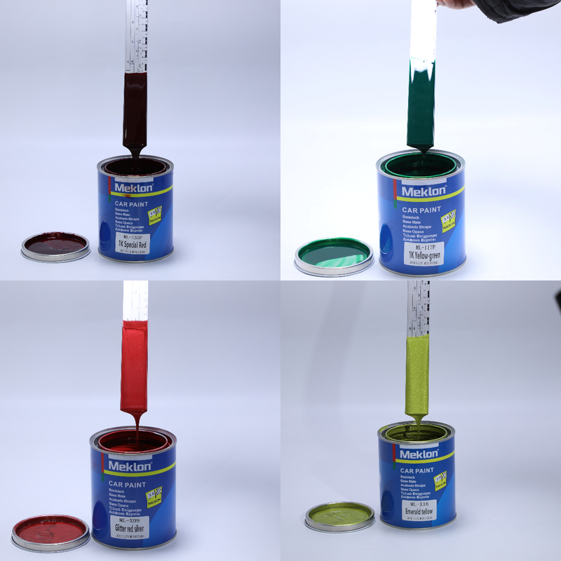 Peinture de voiture de finition résistante aux produits chimiques MK133 Rouge profond avancé Peinture automobile acrylique résistante aux UV