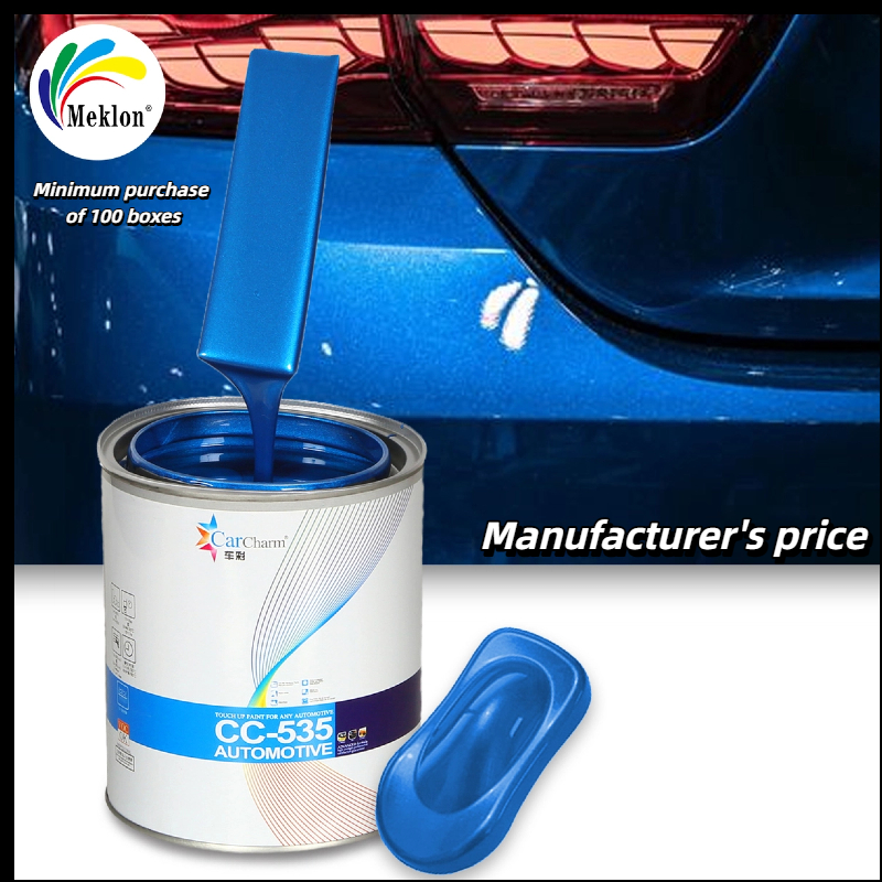 MSDS Peinture de voiture mixte brillante prête à l'emploi Peinture multifonctionnelle titane Air Gold