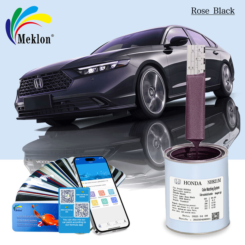 Peinture automobile mixte non toxique multifonctionnelle peinture automobile rose noir