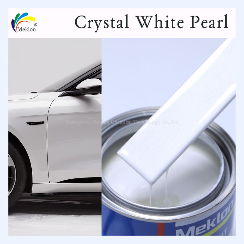 Crystal White Pearl Industrial Spray Paint Car Refinish Paint Acrylic Car Paint Manufacturer Factory Price for Car Repair