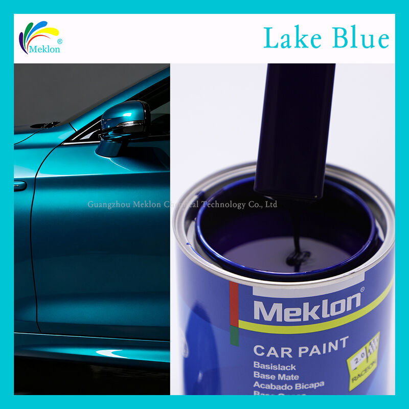 Peinture acrylique bleu lac, revêtement de finition et de réparation de voiture automobile