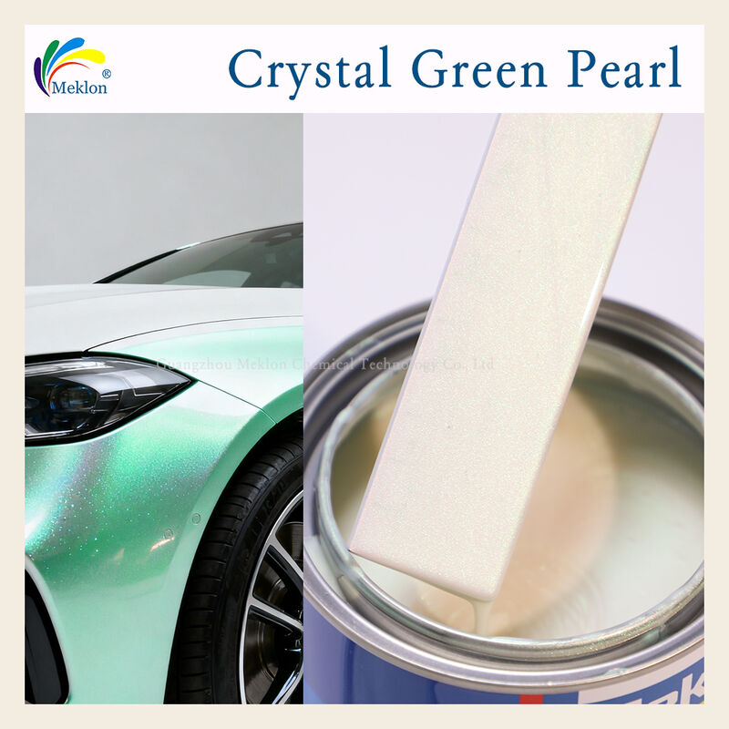 Peinture de réparation automobile X06 Perle verte cristalline 1L acrylique haute brillance usine en gros 7-14 jours livraison