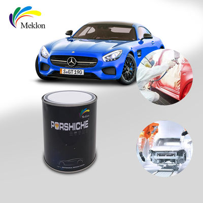 Peinture automobile métallique argentée non toxique étanche à l'eau couleur bleu éclatant