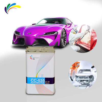 Une usine de peinture automobile qui intègre la production et le commerce de peinture de réparation automobile acrylique haute brillance