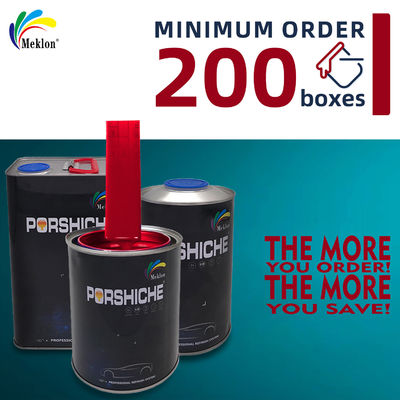 Peinture automobile rouge brillant résistant à la décoloration