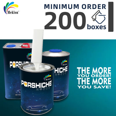 1K 2K Peinture automobile en couleur solide Peinture automobile Réparation de rayures Peinture automobile fournisseur de couche supérieure