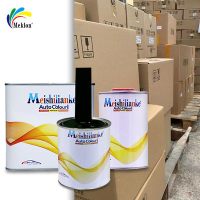 2K Peinture de voiture noire Couche supérieure pour haute dureté et résistance aux rayures pour le réparateur de voiture