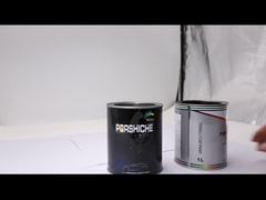 Peinture de voiture noire 2K pour haute dureté et résistance aux rayures