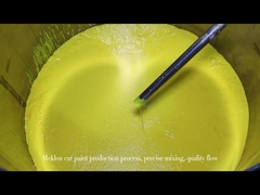 Peinture automobile rouge oxyde de fer couche supérieure résistante aux solvants imperméable à l'humidité