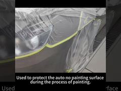 Film de masquage automobile, vente directe fabricant, excellent rapport qualité-prix