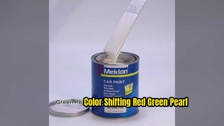 Peinture de réparation de voiture de couleur rouge vert nacré changeant de couleur