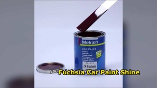 Peinture de voiture fuchsia : finition et réparation professionnelles
