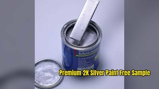 Peinture métallique acrylique de qualité supérieure pour voiture 410 Extra Silver 1K