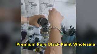 Premium Pure Black Car Paint OEM Wholesale Solutions