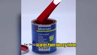 Peinture acrylique pour voiture écarlate haute brillance